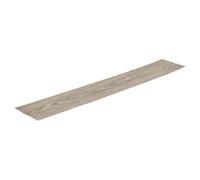 URBNLIVING Vinyl Floor Planks Wood Effect Flooring Tiles Self Adhesive Kitchen Floor Lino (14, Grey Wood Grain)