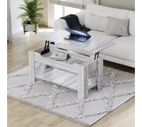 (Grey Wood) Vida Designs Home Living Room Lift Up Coffee Table
