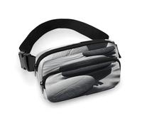 Grey Zen Stones Picture Fanny Pack for Women Men Belt Bag Waist Bag Pack with Adjustable Strap for Travel Sports Hiking, Grey Zen Stones Picture, 20x13cm, Waist Bag Pack, Grey Zen Stones Picture,