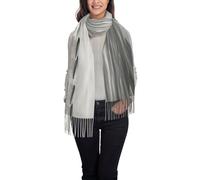 Grey Zen Stones Picture Print Women'S Pashmina Shawl Wrap For Evening Dress Bridesmaid Wedding Bridal Winter Soft Scarf