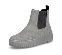 Grey Zip Boots for Women | Rieker N2553-40