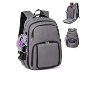 Grey2 Enteral Feeding Tube Backpack - Adults, L, Multifunctional Backpack with Pump Bags