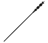 Greycore Tools 3/4 Inch x 18 Inch Flexible Drill Bit for Wire Pulling and Fishing, Auger Head Installer Drill Bit, Fish Bit for Pulling Wires in Walls (3/4" x 18" Installer)