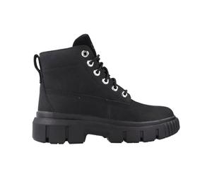Greyfield Leather Boot - female - Timberland - Lace-up Boots - Black - 7 UK - Shoes 7 UK