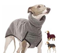 Greyhound Dog Clothes Turtleneck Fleece Vest Pullover Coat for Large Dogs - Stretchy and Comfortable Design, Suitable for Small to Extra Large Breeds