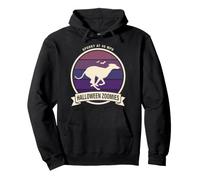 Greyhound Halloween Spooky Hound Fast Ghost Dog Pullover Hoodie