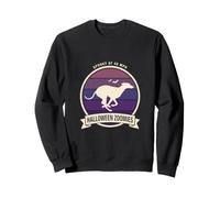 Greyhound Halloween Spooky Hound Fast Ghost Dog Sweatshirt