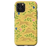 Greyhound in the Wildflowers Retired Racing Greyhound Case for iPhone 11 Pro