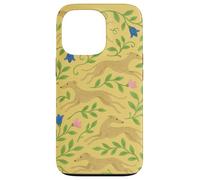 Greyhound in the Wildflowers Retired Racing Greyhound Case for iPhone 13 Pro