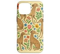 Greyhound in the Wildflowers Retired Racing Greyhound Case for iPhone 16 Pro Max