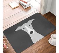 Greyhound Italian Cute Whippet Bath Mat Dog Doormat Kitchen Carpet Entrance Rug 24x16 Inch