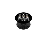 Greyhound Italian Greyhound Iggy Rap Old School Retro Retro PopSockets Adhesive PopGrip