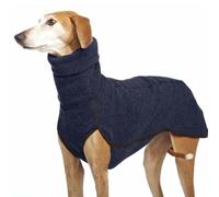 Greyhound Large Dog Clothes Turtleneck Shirt Whip Hound Stretch Fleece Vest Pet Pullover Coat for Small Medium Big Dogs