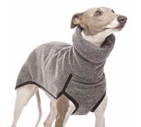 Greyhound Large Dog Clothes Turtleneck Shirt Whip Hound Stretch Fleece Vest Pet Pullover Coat for Small Medium Big Dogs