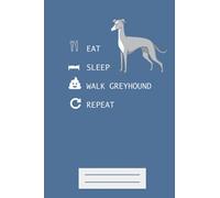 Greyhound Notebook for Dog lovers - 108 Pages of lined paper: A great gift to give to Greyhound owners, either for yourself or your friends and family