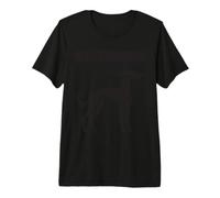 Greyhound Silhouette - Sleek Italian Greyhound Black Premium T-Shirt