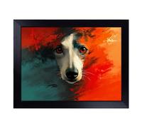 Greyhound Vol.4 | Lap Tray with Padded Cushion, Portable Surface with Bean Bag Base, Perfect Surface for Working, Crafting, TV Eating and Laptop Use