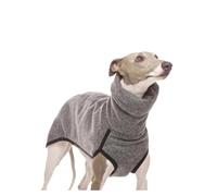 Greyhound Winter Outfit: Elastic Thickened Warm Onesie Jacket - High-Neck Dog Pajama Suit Set, Stylish Gear for Medium(GRAY,XXXL)