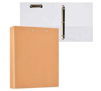 Greyish Blue 1.5 Inch 3 Ring Binder Clear View nizer for Office & School Holds 200 Sheets Fits A4 & Letter Size 2 Pack - & Stylish Storage Solution