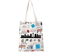 Greys Anatomy Doctor Tote Bag - Grey Themed Thank You Gift For Women & Fans