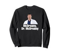 Grey's Anatomy Dr. McDreamy Sweatshirt, Adult Unisex, Black, Medium