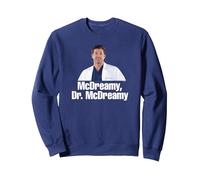 Grey's Anatomy Dr. McDreamy Sweatshirt, Adult Unisex, Navy Blue, Small