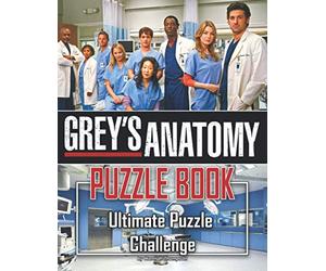 Grey's Anatomy Puzzle Book: Unique Puzzle Book For Kids And Adults With Amazing Activities To Unleash Creativity, Relax, And Have Fun With A Bunch Of ... Missing Letters, Trivia Questions,...