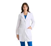Grey's Anatomy Signature Women's Professional Full-Length Long Sleeve Lab Coat, White, M