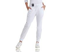 Grey's Anatomy Women's Kira Jogger Women's, White, XS