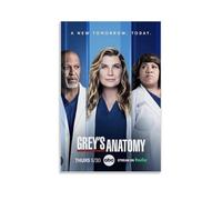 Grey's AnatomyOil Painting Canvas Printing Waterproof And Stain Resistant Suitable for Any Decorative Style of Bedroom Living Room OfficeUnframe-style24x36inch(60x90cm)