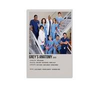 Grey's AnatomyPosters for Bedroom Aesthetic Poster Decorative Painting Canvas Wall Art Living Room Posters Bedroom Painting Wall Art DecorUnframe-style20x30inch(50x75cm)