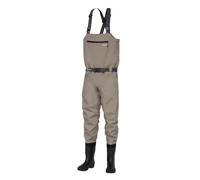 Greys Fin Bootfoot Fishing Waders | Breathable Waterproof Fly Fishing & Hunting Chest Waders for River, Lake and Coastal | Integrated Boots | Adjustable Suspenders | M | UK 7-7.5 | EU 40/41