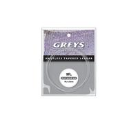 Greys Knotless Tapered Leader Greylon 9ft 0.10mm 2lb