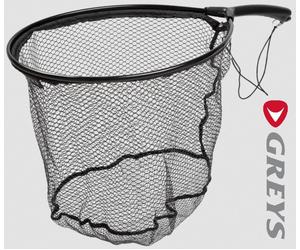 Greys GS Scoop Nets Fly Fishing Landing Net 3 Sizes Rubber Mesh Magnet Handle