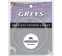 Greys Knotless Tapered Leaders 9ft/10lb