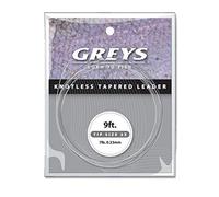 Greys Knotless Tapered Leaders 9ft/7lb