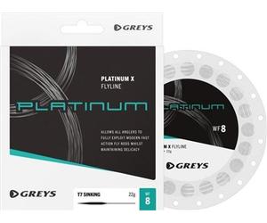 Greys Platnium X T7 Sinking Fly Line - #6