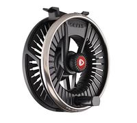Greys Fly Reel Tail AW – Full Disc Drag, Fresh & Saltwater, Reel Pouch – Size 7/8, Black