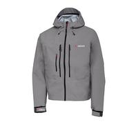Greys Tail Fishing Jacket | Lightweight Waterproof Fishing Wading Jacket With 10,000mm Membrane & C6 DWR | 3-Layer Polyester Shell | Adjustable Hoodie | Chest Pockets & Handwarmer Pockets | S
