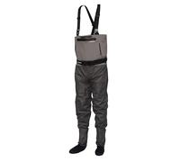 Greys Tital Stockingfoot Fishing Waders | Breathable Waterproof Fly Fishing & Hunting Waders | Maximum Mobility | 20,000mm Membrane | Adjustable Suspenders | L Short | UK 8-9.5 | EU 42-44