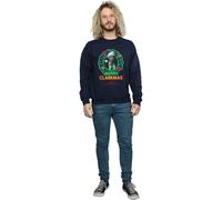 Greyscale Clarkmas Christmas Sweatshirt National Lampoon's Christmas Vacation Navy XL