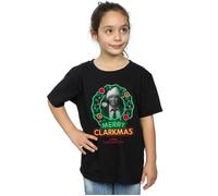 Greyscale Clarkmas Cotton T-Shirt National Lampoon's Christmas Vacation Black 7-8 Years