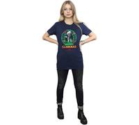 Greyscale Clarkmas Cotton T-Shirt National Lampoon's Christmas Vacation Navy M