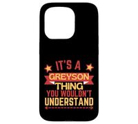 Greyson Name Funny Gift For Greyson Case for iPhone 15 Pro