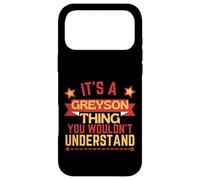 Greyson Name Funny Gift For Greyson Case for iPhone 17 Pro Max