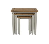 Greywashed Corona Solid Pine Bookcase TV Unit Sideboard Cupboard Dining Sets