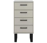Core Products Texas 4 Drawer Narrow Chest Grey, Grey