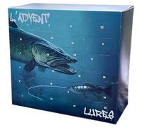 GRFFZX 2024 Christmas Fishing Blind Box, L’ADVENT’LURES 2024, 24 Days of Surprise Lures Countdown Fish Tackle Set, Fishing Lure Advent Calendar Gift for Father Grandpa Brother (Pike)