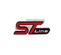 GRFIT Car Trunk Rear Wing Logo Badge Car Sticker for ST LINE,B