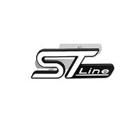 GRFIT Car Trunk Rear Wing Logo Badge Car Sticker for ST LINE,E
